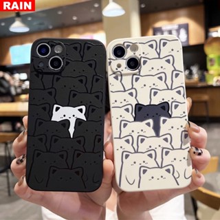 Ốp Điện Thoại Hình Mèo Dễ Thương Cho IPhone 14 Pro Max 13 Pro Max 11 12 Xr XS 6 6S 7 8 Plus SE 2020 6 6S 7 8 Plus