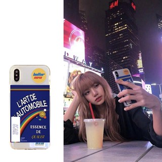 Lisa Same Iphone11promax Phone Case 12 Apple XR Silicone Soft 8Plus Drop-Resistant Female 7plus Fashion DchK