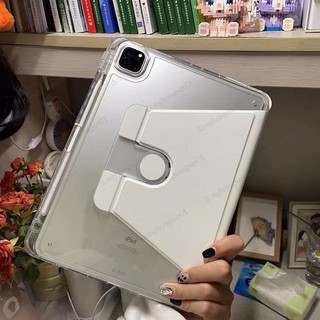 Ốp Máy Tính Bảng Có Ngăn Đựng Bút Tự Động Thức Ngủ Cho iPad Air 5th 10th 10.9 Inch 8th 7th 10.2 Pro11 2022 Air 1 2 3 Air Pro 10.5 Mini 6