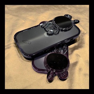 Rabbit Lens Cover Bracket Apple 14 Phone Case Iphone14promax Electroplating 13 Transparent 12 Drop-Resistant 11 Soft rPVm