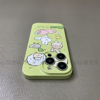 Ốp Điện Thoại Cứng In Hình Động Vật Nhỏ Cho Iphone Xs11 14Promax 13 12 U7MB