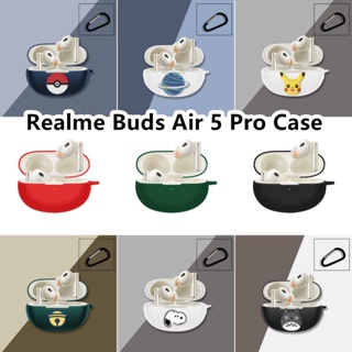 Vỏ Bảo Vệ Hộp Sạc Tai Nghe Realme Buds Air 5 Pro Realme Buds Air 5 Pro Họa Tiết Hoạt Hình Đơn Giản