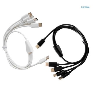 Dây Cáp Sạc UsbC Mở Rộng 1 Sang 4 Type-C Cho Điện Thoại / Máy Tính Bảng