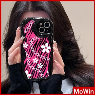 For iPhone 14 Pro Max iPhone Case 3D Curved Edge Wave Glossy Black TPU Airbag Shockproof Camera Cover colored flower Compatible with iPhone 13 Pro max 12 Pro Max 11 xr xs max 7Plus