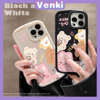 Case fo iPhone 11 Pro Max TPU Soft Case Frosted Bubble Case Black White Cute Cartoon Animals Camera Protection Shockproof For iPhone 14 13 12 11 Plus Pro Max 7 Plus X XR