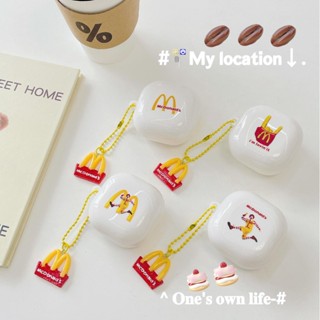 Ốp Điện Thoại tpu silicon Mềm Chống Bụi Hình Chú Hề Mcdonald Cho Samsung Galaxy Buds 2 / / Pro / Live / 2Pro