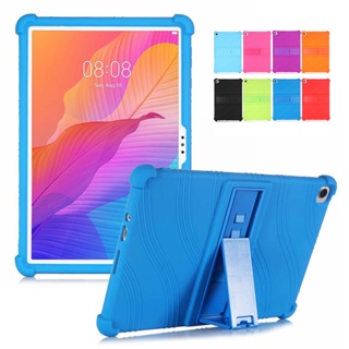 Ốp Bảo Vệ Máy Tính Bảng Bằng Silicon Mềm Dày Dặn Kèm Giá Đỡ 4 Bắp Độc Đáo Cho Honor Pad X8 Lite Honor Tablet X8 Funda Kids