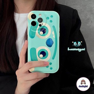 Ốp Điện Thoại TPU Mềm Chống Sốc In Hoạt Hình Quái Vật Mắt To Cho IPhone 11 14 Pro Max Ip13 12 11 Pro Max 12 Pro Max
