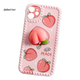 Ốp Điện Thoại Mềm Chống Rơi Hình Quả Đào 3D iPhone 13 / 13 Pro / 13 Pro Max / 12 / 12 Pro / 12 Pro Max / 11 / 11 Pro / 11 Pro Max