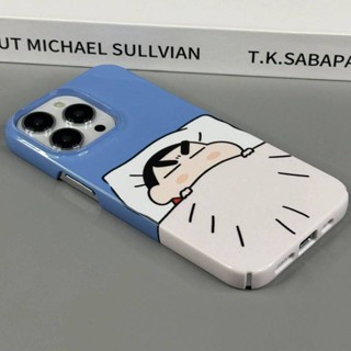Sleeping Xiaoxin Feilin Shell Hard Case Apple 14 Phone Case Iphone Couple Phone Case Crayon Xiaoxin Mobile Phone ViCm