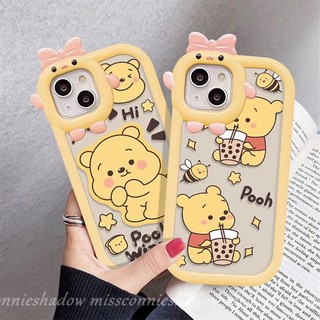 MissConnie Ốp Điện Thoại Cho Redmi Note 11s 10s 11 Pro + 9 8 10 Pro Redmi 10C 10A A1 9T A1 + 10 9C 9 9A POCO M3 X3 Pro Mi 11 Lite Ốp Điện Thoại In Hình Gấu Pooh Cho Iphone