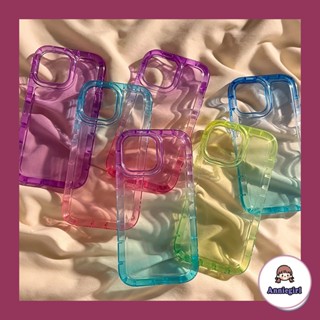 Ốp Điện Thoại TPU Màu Gradient Có Túi Khí Chống Sốc Cho IPhone 14 13 12 11 Pro Max 14 Pro Max