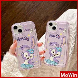 Ốp lưng iPhone 14 Pro Max Ốp Lưng iPhone Ốp Lưng Trong Suốt TPU Mềm Túi Khí Chống Sốc Chú Thỏ Màu Tím Dễ Thương Tương thích với iPhone 13 Pro Max iPhone 12 Pro Max 11 8Plus 7Plus 6Plus XR XS