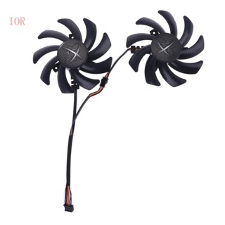 Quạt Tản Nhiệt Làm Mát IOR 2 Cái 85mm 480 470 Graphics 4Pin 0 35A VGA Cho XFX R9 390 390X 8G