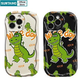 Suntaiho Ốp lưng ốp iphone Ốp Điện Thoại Silicon Mềm Hình Khủng Long Hoạt Họa Cho Iphone 14 13 12 Pro 11 X XS XR XS Max 7 8 Plus Iphone 11