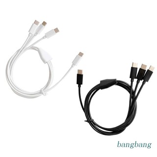 Dây Cáp Sạc USB Loại C 3 Trong 1 Cho Điện Thoại / Máy Tính Bảng