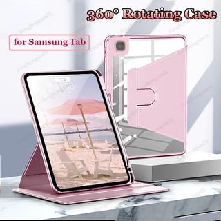 Ốp Máy Tính Bảng Bảo Vệ 360 Độ Cho Samsung Galaxy Tab A8 10.5 2021 X200 X205° Ốp Máy Tính Bảng Trong Suốt Có Thể Xoay Được Cho Galaxy Tab S8 S7 S6 Lite A7 10.4 A7 Lite