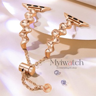 Ultra Dây Đeo Đồng Hồ Bằng Kim Loại Siêu Mỏng Cho iwatch serise 8 ultra 7 6 5 4 SE 3 2 1 49mm 45mm 41mm 40mm 44mm 42mm 38mm