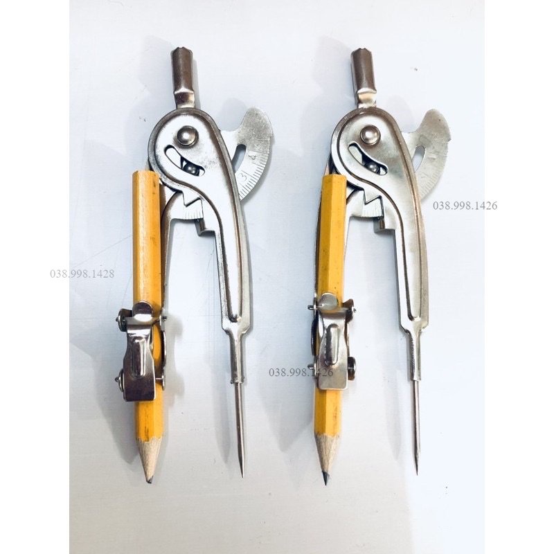 Compa Bút Chì Gỗ _bmd (2 cái)