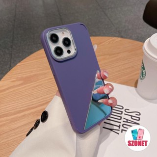 Ốp Điện Thoại Silicon Mềm Chống Sốc Tráng Gương Cho iPhone 14 13 12 11 Pro Max 14 Plus