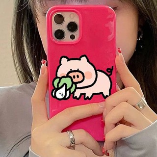 Fun Graffiti Cabbage Pig 13 Phone Case Iphone12promax for XS Apple 11 Cute XR Girl 8P wC9l
