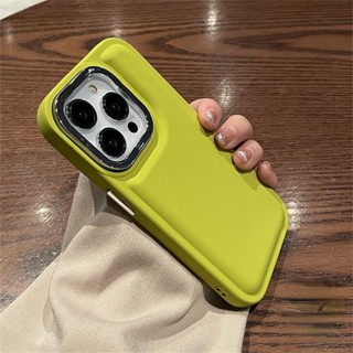 Ốp Điện Thoại Màu Macaron Phối Nút Kim Loại Cho iphone 14 13promax 13 xr xs 12 13pro x 11TikTok