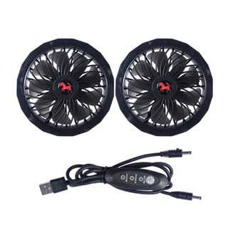 Air Conditioner Fan Men Outdoor Summer Coat Usb Electric Cooling Jackets 5V Conditioning With Cable [Q/12]