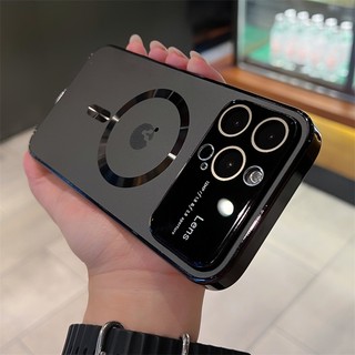 Ốp Điện Thoại Mặt Kính Sang Trọng Chống Sốc Cho iphone 14 13 Pro Max 14 Plus