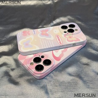 Ốp Điện Thoại Họa Tiết Bươm Bướm Màu Gradient Thời Trang Cho Iphone Promax1114 xr 8 137iPhone12xs plus FL2Q