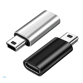 Adapter Chuyển Đổi USB C Sang Mini USB Bằng Nhôm Cho Tai Nghe MP3 / Máy Ảnh