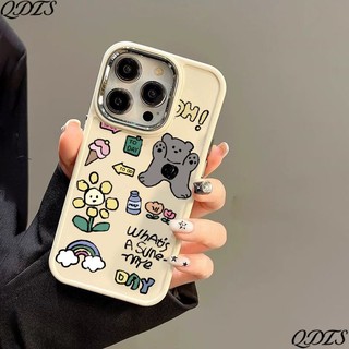 Ốp Điện Thoại Mềm Hình Gấu Nhỏ Dễ Thương Cho Iphone 13iphone14promax xr xs 11 12