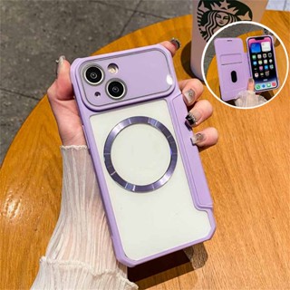 ốp lưng iphone 14 pro max chống sốc Ốp Điện Thoại iphone 14 Pro Max 11 12 13 Pro Max 14 Plus Cứng Trong Suốt Nắp Lật Có Vòng Nhẫn Từ Tính Bảo Vệ camera Cho case 14 pm