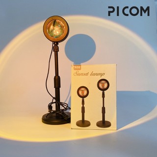 Đèn Hoàng Hôn Sống Ảo 4 Màu PICOM Sunset Lamp