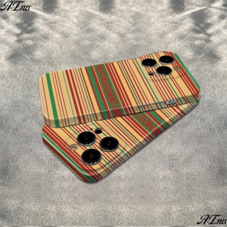 Ốp Điện Thoại Mềm Chống Sốc Họa Tiết Kẻ Sọc 13iPhone1214pro116ins Apple 78max 8VJN