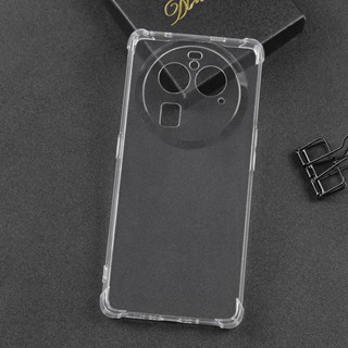 Ốp Điện Thoại Silicone Mềm Trong Suốt Cho OPPO Find X6 X5 X3 Pro Lite Reno 9 8 7 6 5 4 Pro Plus 5G 4G A94 A15 A15S A53 A93 A92 A52