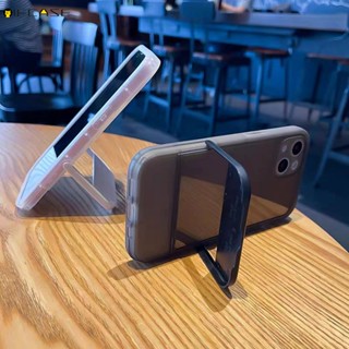 Ốp Điện Thoại Silicon Mềm Trong Suốt Có Giá Đỡ Ẩn Cho OPPO A56 A56s A55 A55s A54 A53 4G A35 A33 A32 A31 2020