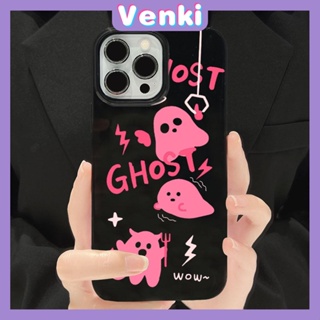VENKI - For iPhone 11 iPhone Case Black Glossy TPU Soft Case Shockproof Protection Camera Angel Devil Compatible with iPhone 14 13 Pro max 12 Pro Max xr xs max 7Plus 8Plus