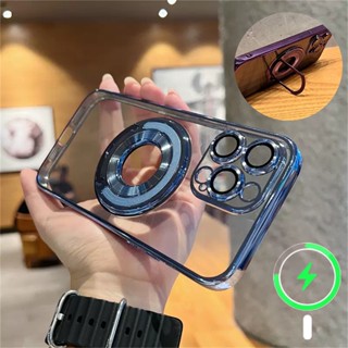 ốp iphone 14 pro max bảo vệ camera Ốp Điện Thoại iphone 14 pro max 14 plus iphone 12 13 pro max TPU Dẻo Tráng Gương Sang Trọng Chống Sốc Kèm Giá Đỡ Cho ốp lưng iphone 14 promax trong suốt