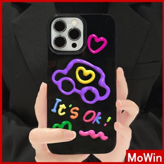 For iPhone 14 Pro Max iPhone Case Black Glossy TPU Soft Case Shockproof Protection Camera Cartoon Cute Car Compatible with iPhone 13 Pro max 12 Pro Max 11 xr xs max 7Plus 8Plus