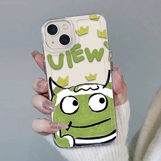 One-Eyed Monster Apple 14 Phone Case Iphone13pro/11/12/Xsmax/6/7/8 Full Cover Transparent ZkJp