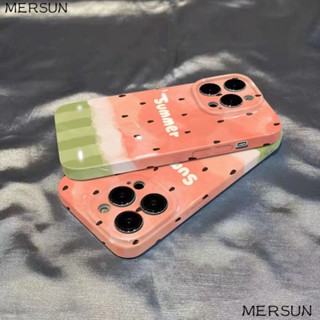 Phim Dán Trang Trí Cho Apple / xsmax1281114Ốp Điện Thoại Cứng Họa Tiết Dưa Hấu Cho Iphone max / iPhone13 75SV 13 75SV