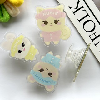 Giá Đỡ Điện Thoại Bằng acrylic Hình Hoạt Hình blackpink lisa rose