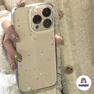 Ốp Điện Thoại TPU Mềm Phối Lá Bạc Lấp Lánh Cho IPhone 11 14 Pro Max 13 Pro Max 12 IPhone X XS XR XS Max IPhone 7 8 Plus