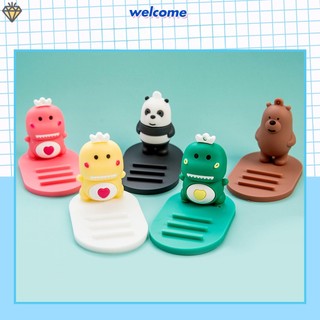 Giá Đỡ Điện Thoại Để Bàn Đa Năng Họa Tiết Hoạt Hình Dễ Thương