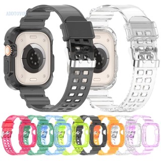 [3C] Dây Đeo Silicone Cho Đồng Hồ Thông Minh iOS Ultra 49mm