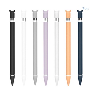 Vỏ Silicon Bọc Bảo Vệ Bút Cảm Ứng Apple Pro Pencil 1st Kèm Nắp Đậy Ngòi Bút Tiện Dụng