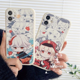 Genshin Impact Klee And Kaedehara Kazuha Ốp Điện Thoại TPU Mềm Cho Samsung A04E A04 A03 A04s A02S A13 A23 M23 A53 A33 A03 A03s A02s A72 A52s A32 A22 A12 M52 M32 M22 M12 A71 A51 A50s A30s S22 S21