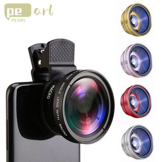 .Ống Kính Kẹp Điện Thoại 0.45x 49uv Cho iPhone Android