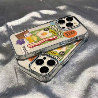 Small Blue Flowers 14Promax Apple 13 Phone Case Iphone12 Soft 11 Simple Ins Style 7/8Plus Drop-Resistant S2I0