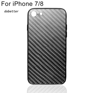 Ốp Điện Thoại Sợi Carbon Nhám Bảo Vệ Toàn Diện Chống Nước Cho iPhone 7 / 8 / X